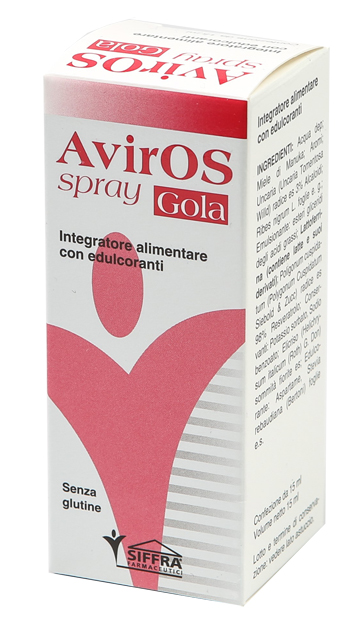 AVIROS SPRAY GOLA 15 ML - pharmaluna