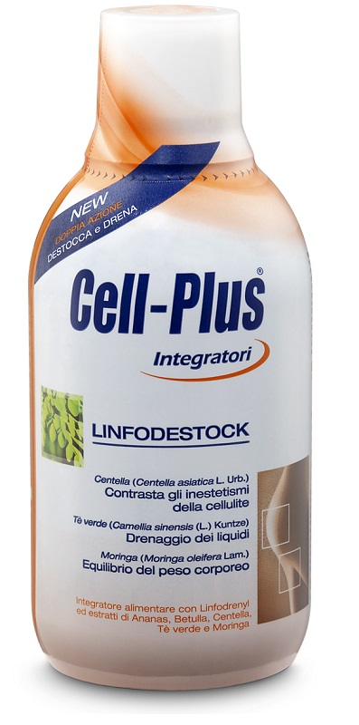 CELL-PLUS LINFODESTOCK DRINK 500 ML CON EDULCORANTE - pharmaluna