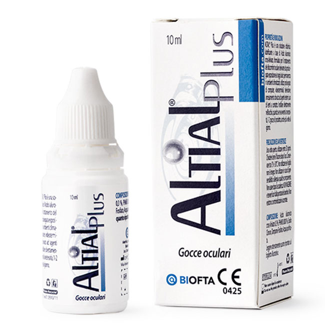 ALTIAL PLUS 10 ML SOLUZIONE OFTALMICA LUBRIFICANTE - pharmaluna