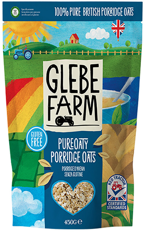 GLEBE FARM PORRIDGE AVENA 450 G - pharmaluna