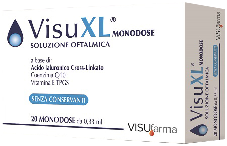 VISUXL MONODOSE SOLUZIONE OFTALMICA 20 PEZZI 0,33 ML - pharmaluna