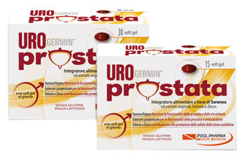 UROGERMIN PROSTATA 30 + 15 SOFTGEL - pharmaluna