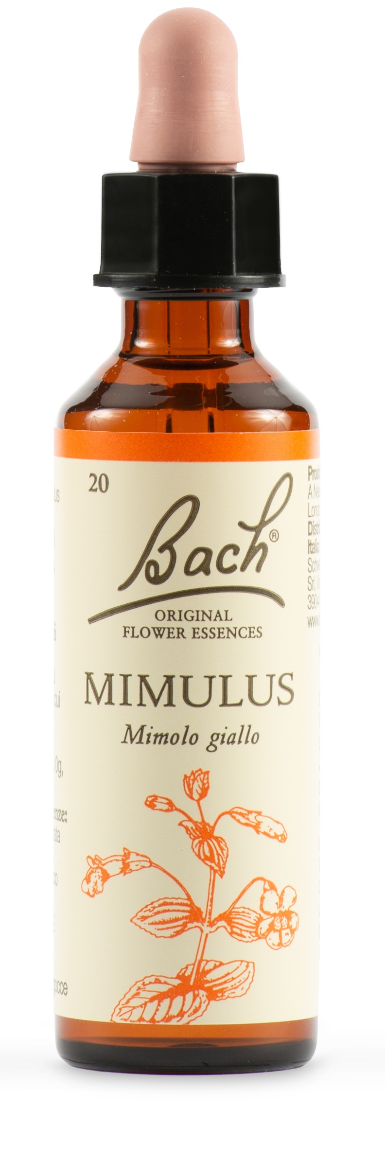 MIMULUS BACH ORIG 20 ML - pharmaluna