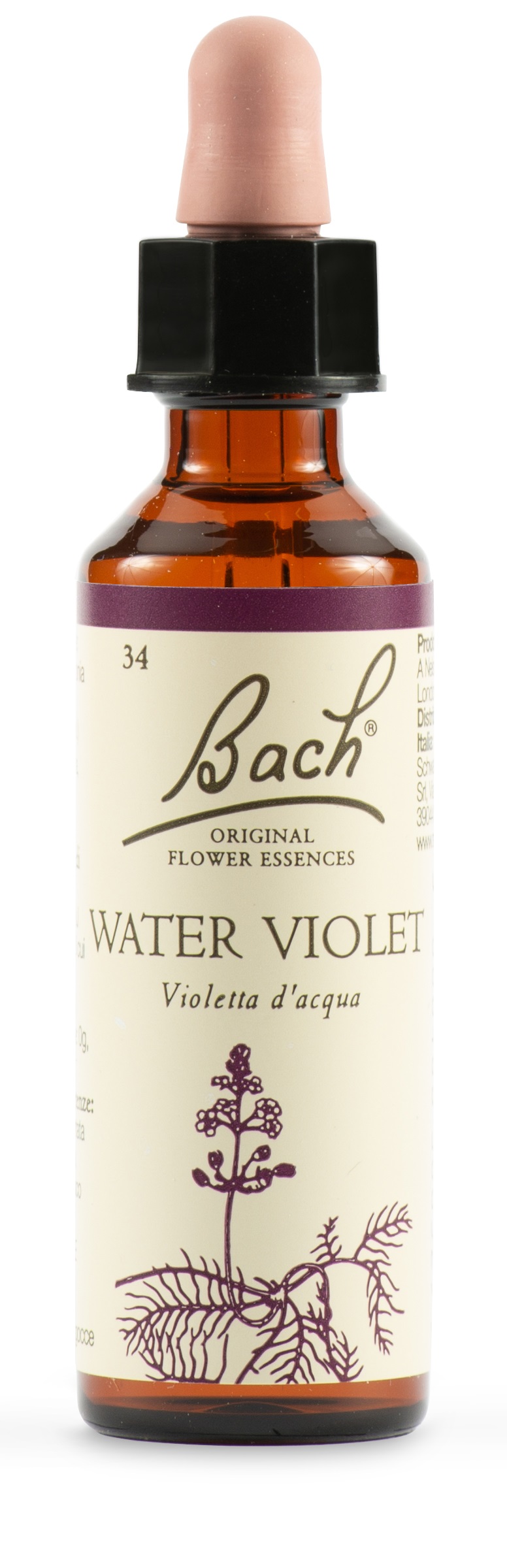 WATER VIOL BACH ORIG 20 ML - pharmaluna