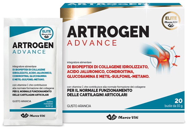 ARTROGEN ADVANCE 20 BUSTINE DA 10 G - pharmaluna