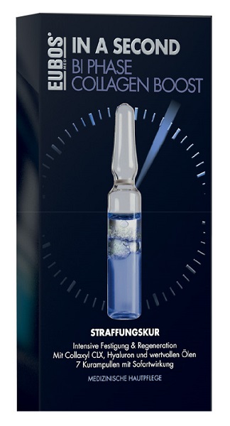 EUBOS IN A SECOND BI PHASE COLLAGEN BOOST OLIO 2 ML - pharmaluna