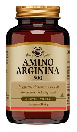 AMINO ARGININA 500 50 CAPSULE VEGETALI - pharmaluna