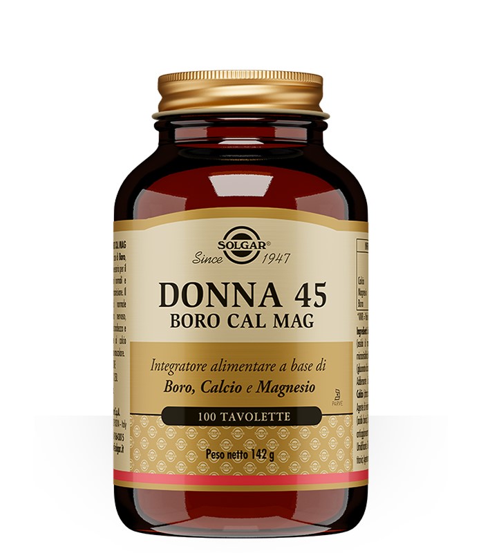 DONNA 45 BORO CAL MAG 100 TAVOLETTE - pharmaluna
