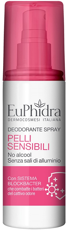 EUPHIDRA DEO SPRAY PELLI DELICATE 100 ML - pharmaluna