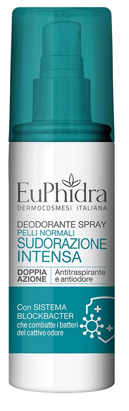 EUPHIDRA DEO SPRAY SUDORAZIONE INTENSA 100 ML - pharmaluna