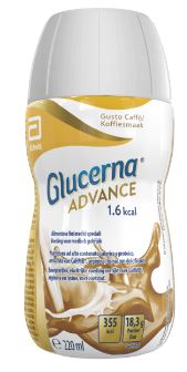 GLUCERNA ADVANCE 1,6 CAFFE' 220 ML - pharmaluna