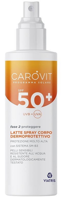 CAROVIT PROGRAMMA SOLARE LATTE CORPO SPF50+ 200 ML - pharmaluna