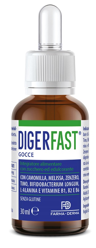 DIGERFAST GOCCE 30 ML - pharmaluna