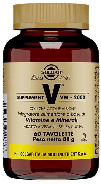 SUPPLEMENT VM 2000 60 TAVOLETTE - pharmaluna