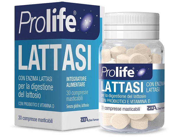 PROLIFE LATTASI 30 COMPRESSE MASTICABILI - pharmaluna
