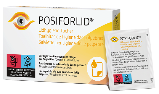 POSIFORLID SALVIETTE 20 PEZZI - pharmaluna