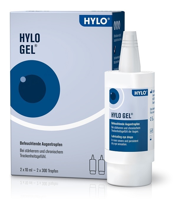 HYLO GEL COLLIRIO 2 FLACONCINI DA 10 ML - pharmaluna