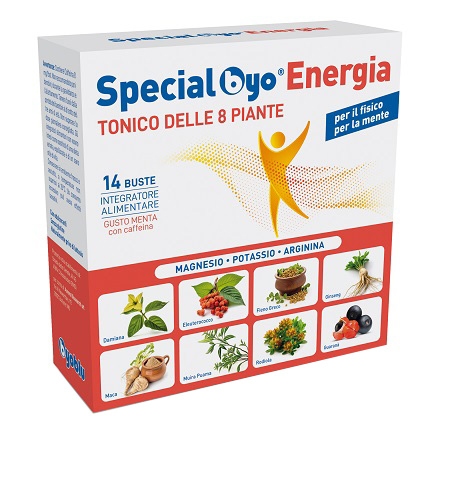 SPECIAL BYO ENERGIA CON EDULCORANTI 14 BUSTE - pharmaluna