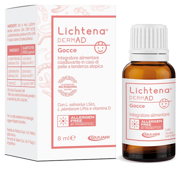LICHTENA DERMAD GOCCE 8 ML - pharmaluna