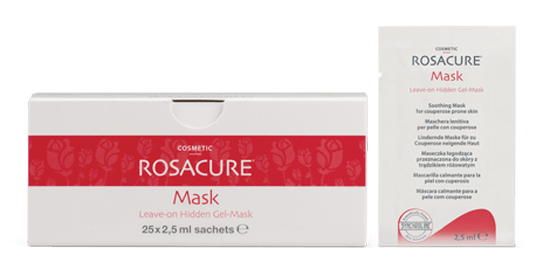 ROSACURE MASK LEAVE ON HIDDEN GEL MASK 25 BUSTINE DA 25 ML - pharmaluna