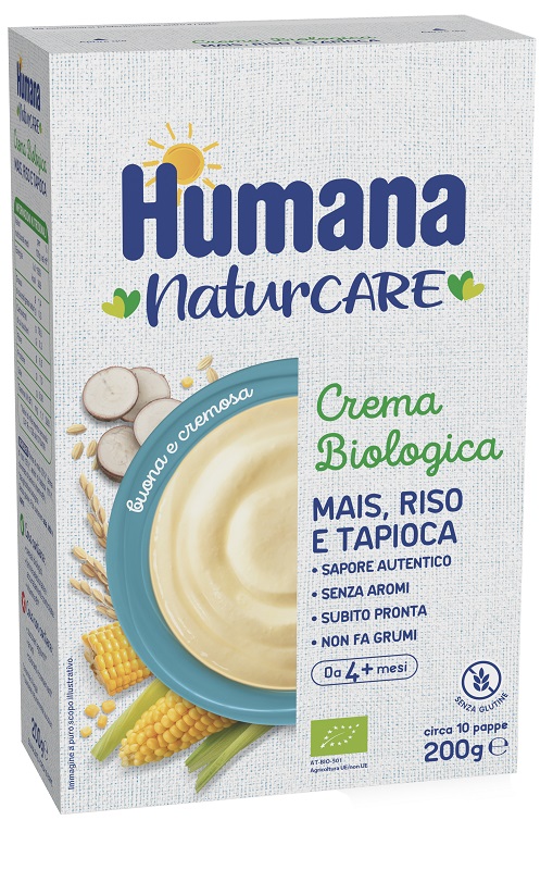 HUMANA CREMA MAIS RISO TAPIOCA BIO 200 G - pharmaluna