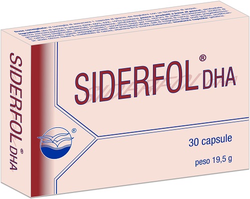 SIDERFOL DHA 30 CAPSULE - pharmaluna