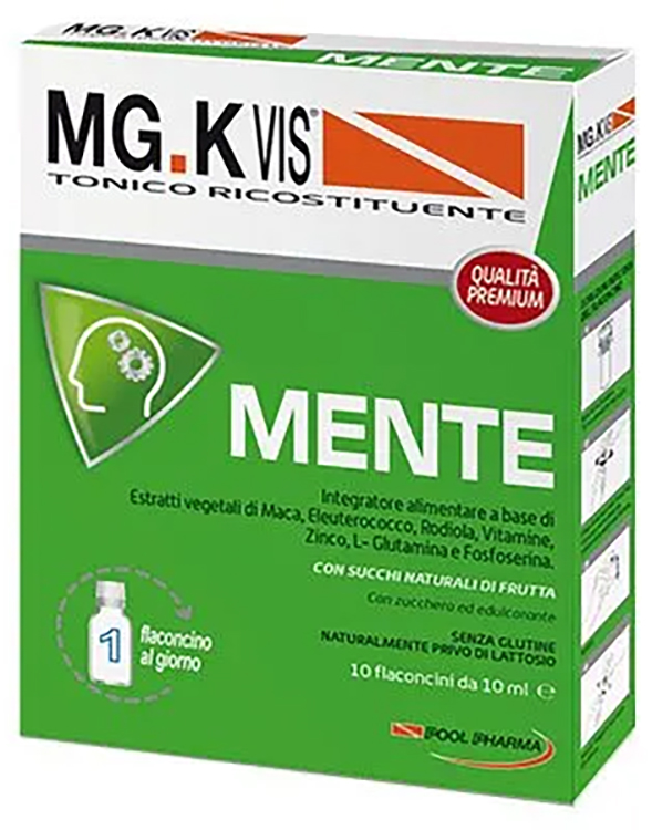 MGK VIS TONICO RICOSTITUENTE MENTE 10 FLACONCINI DA 10 ML - pharmaluna