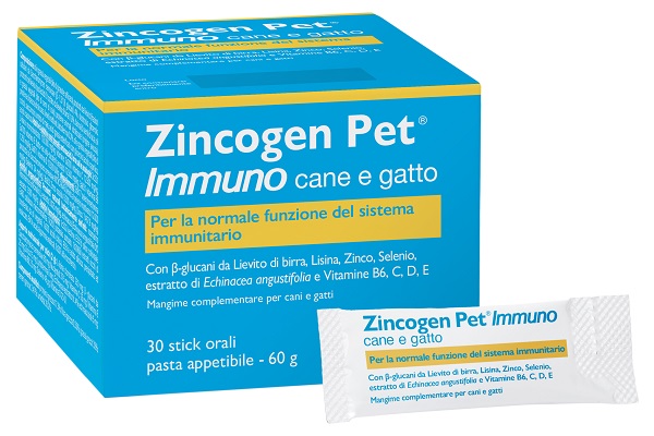 ZINCOGEN PET IMMUNO PASTA 30 STICK - pharmaluna