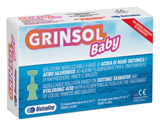 GRINSOL BABY 20 FIALE DA 5 ML - pharmaluna