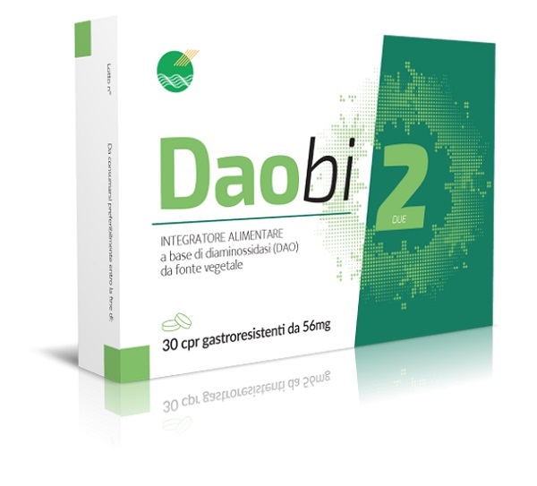 DAOBI 2 30 COMPRESSE GASTRORESISTENTI DA 56 MG SENZA GLUTINE - pharmaluna
