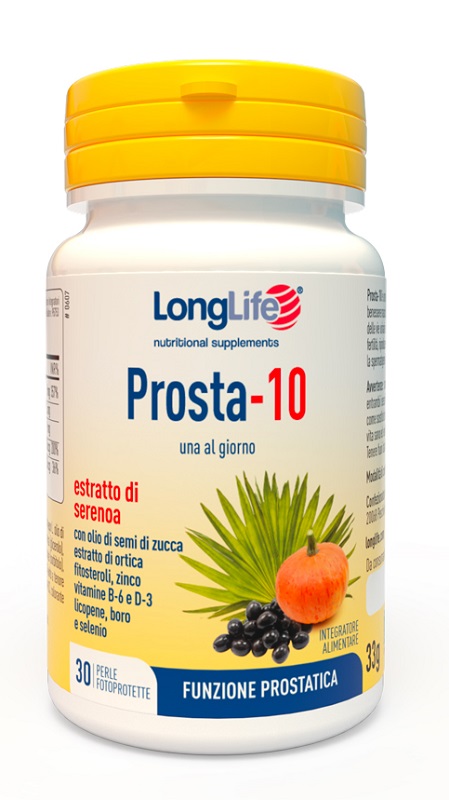 LONGLIFE PROSTA-10 30 PERLE - pharmaluna
