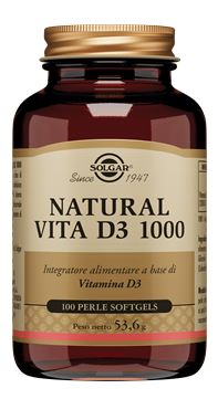 NATURAL VITA D3 1000 100 PERLE SOFTGEL - pharmaluna
