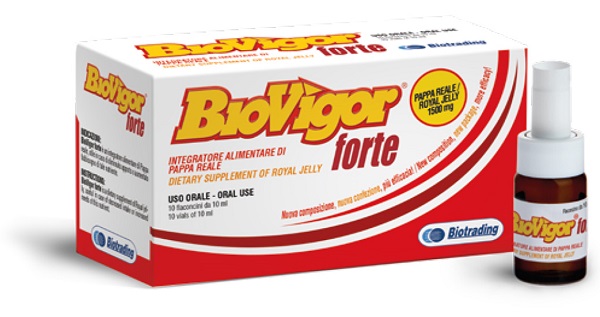 BIOVIGOR FORTE 10 FLACONCINI - pharmaluna