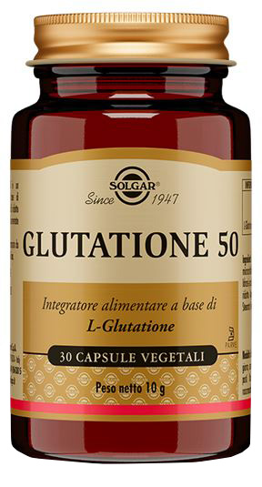 GLUTATIONE 50 30 CAPSULE VEGETALI - pharmaluna