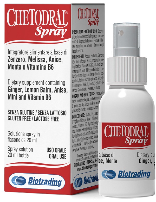 CHETODRAL SPRAY 20 ML - pharmaluna