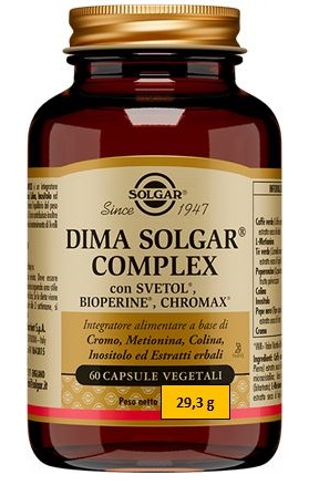 DIMA SOLGAR COMPLEX 60 CAPSULE VEGETALI - pharmaluna