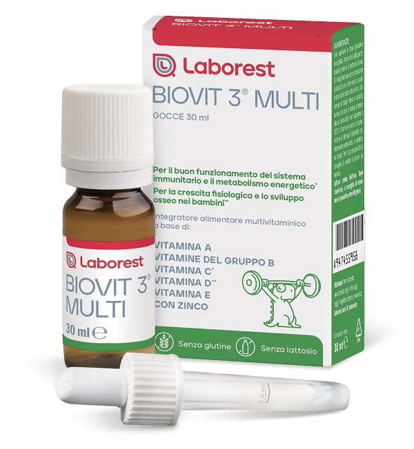 BIOVIT 3 MULTI GOCCE 30 ML - pharmaluna