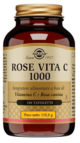 ROSE VITA C 1000 100 TAVOLETTE - pharmaluna