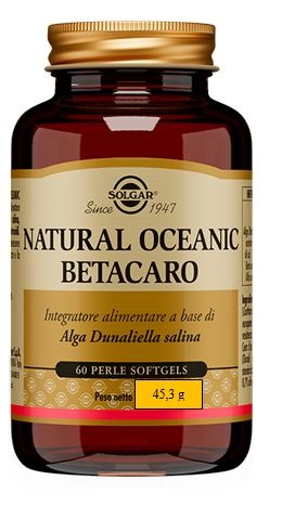 NATURAL OCEANIC BETACARO 60 PERLE - pharmaluna