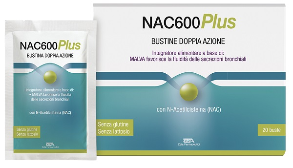 NAC600 PLUS 20 BUSTE - pharmaluna