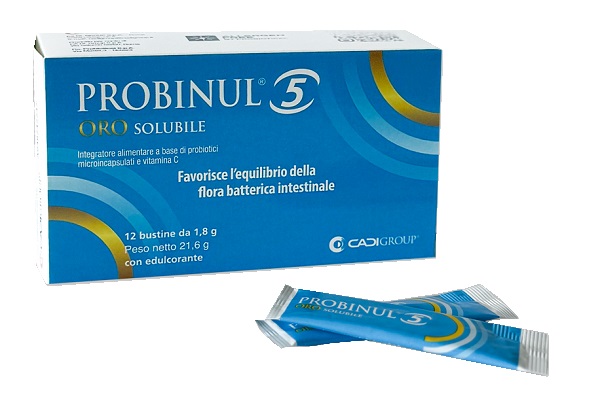 PROBINUL 5 OROSOLUBILE 12STICKPACK - pharmaluna