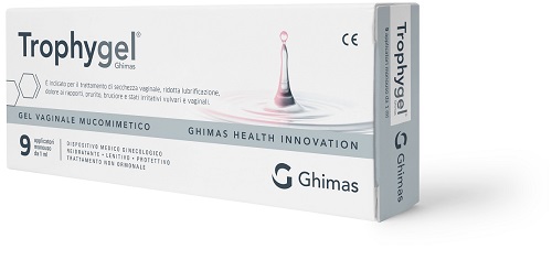 GEL VAGINALE MUCOMIMETICO TROPHYGEL GHIMAS 9 APPLICATORI MONOUSO DA 1 ML - pharmaluna