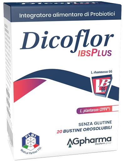 DICOFLOR IBSPLUS 20 BUSTINE OROSOLUBILI - pharmaluna