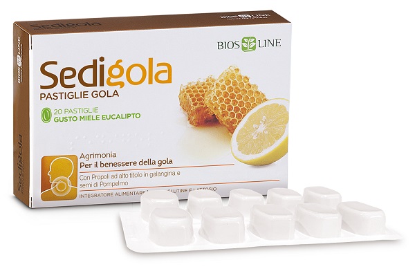 APIX SEDIGOLA MIELE EUCALIPTO 20 PASTIGLIE - pharmaluna