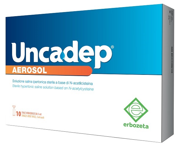 UNCADEP AEROSOL 10 FIALE MONODOSE DA 5 ML - pharmaluna