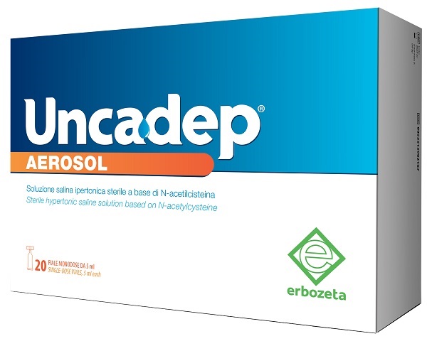 UNCADEP AEROSOL 20 FIALE MONODOSE DA 5 ML - pharmaluna