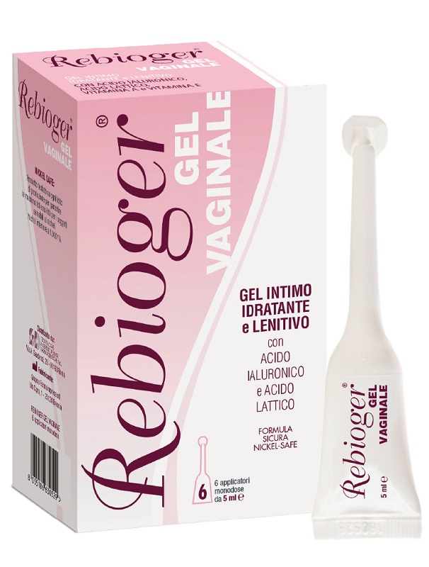 REBIOGER GEL VAGINALE 6 APPLICATORI MONODOSE DA 5 ML - pharmaluna