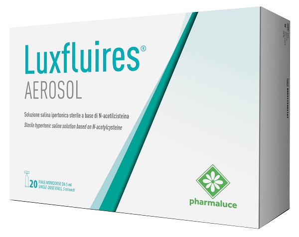 SOLUZIONE PER AEROSOL LUXFLUIRES 20 FIALE 5 ML - pharmaluna