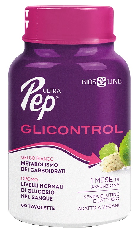 ULTRA PEP GLICONTROL 60 TAVOLETTE - pharmaluna