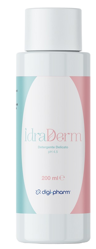 IDRADERM DETERGENTE DELICATO PH4,5 200 ML - pharmaluna